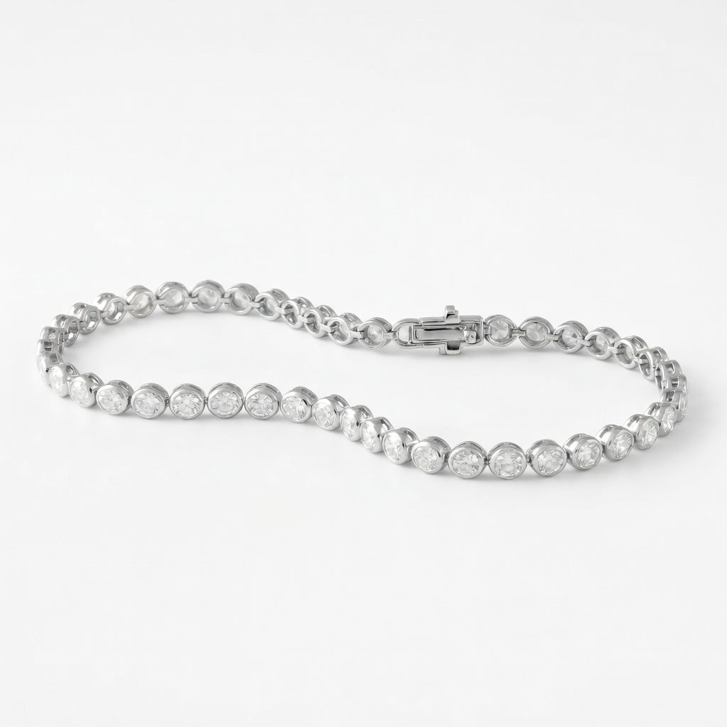 Rosalie – Diamant Linjearmbånd - 4.9ct