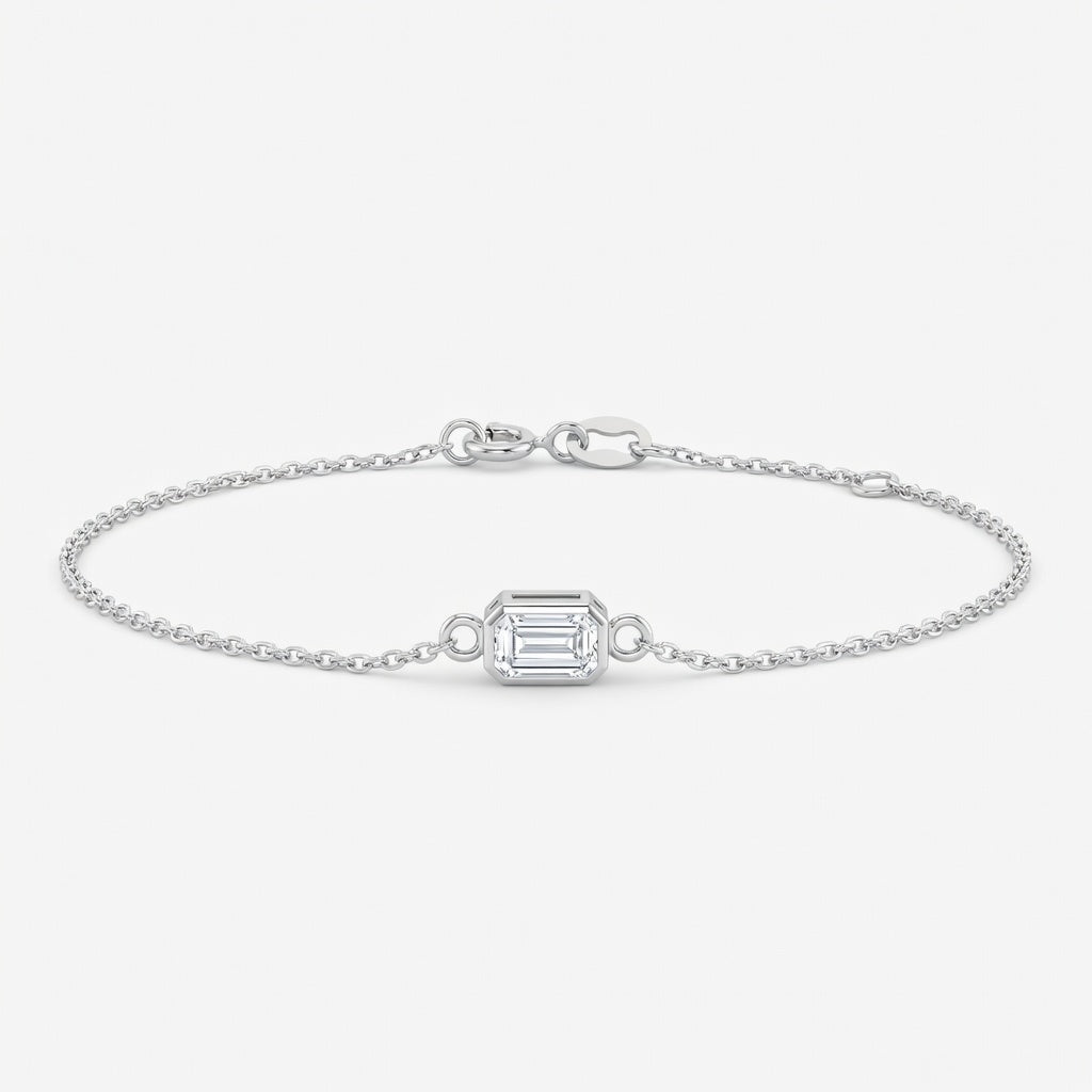 Madeleine – Bezel-Set Diamant Lenkearmbånd - 0.33ct