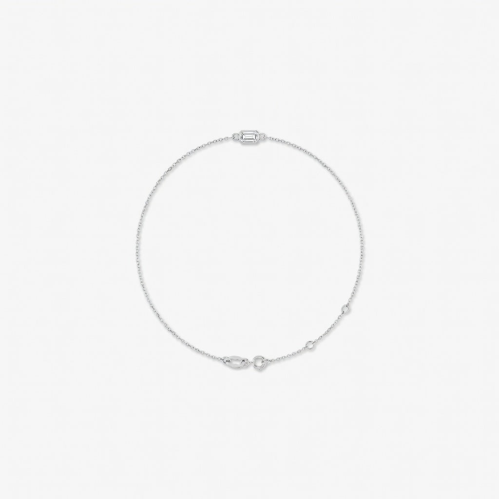 Madeleine – Bezel-Set Diamant Lenkearmbånd - 0.33ct